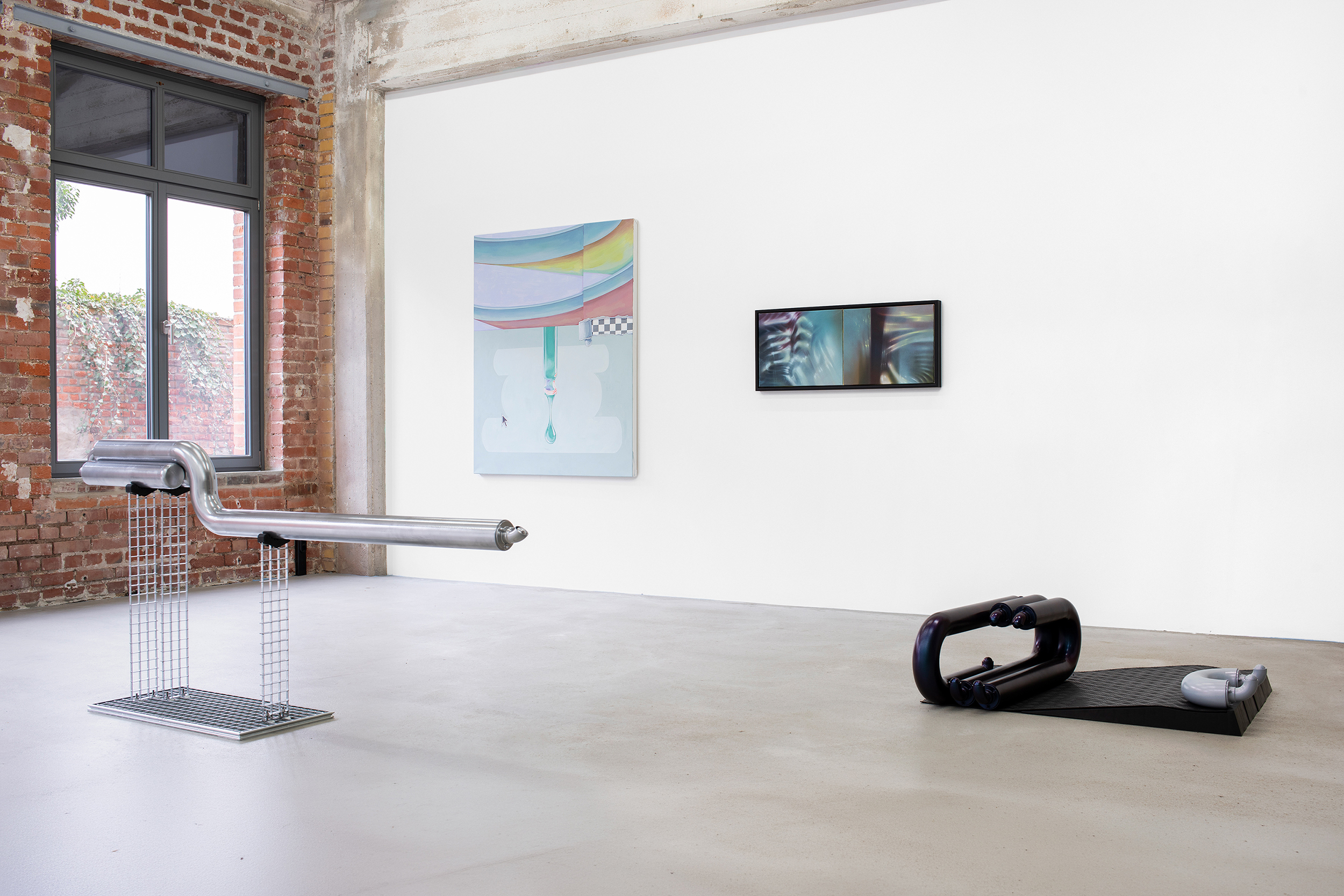 Len Bay exhibition view